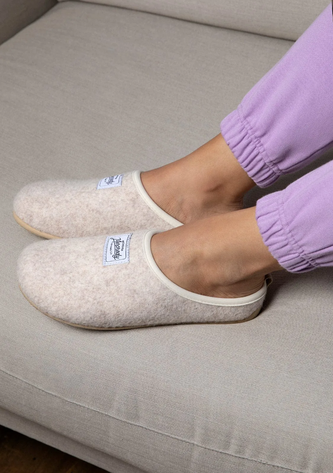 Mercredy Slipper White