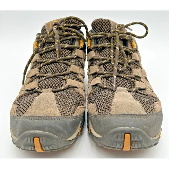 Merrell Alverstone Trail Hiking Boots Mens Size 8 Outdoor Shoes J48531 Granola
