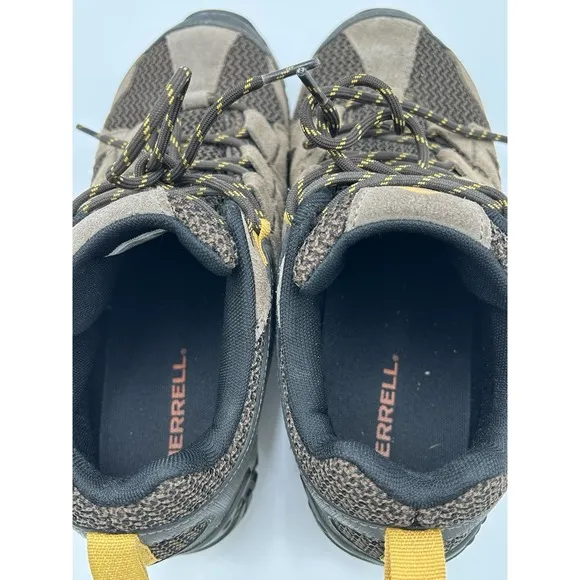 Merrell Alverstone Trail Hiking Boots Mens Size 8 Outdoor Shoes J48531 Granola
