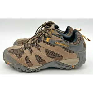 Merrell Alverstone Trail Hiking Boots Mens Size 8 Outdoor Shoes J48531 Granola