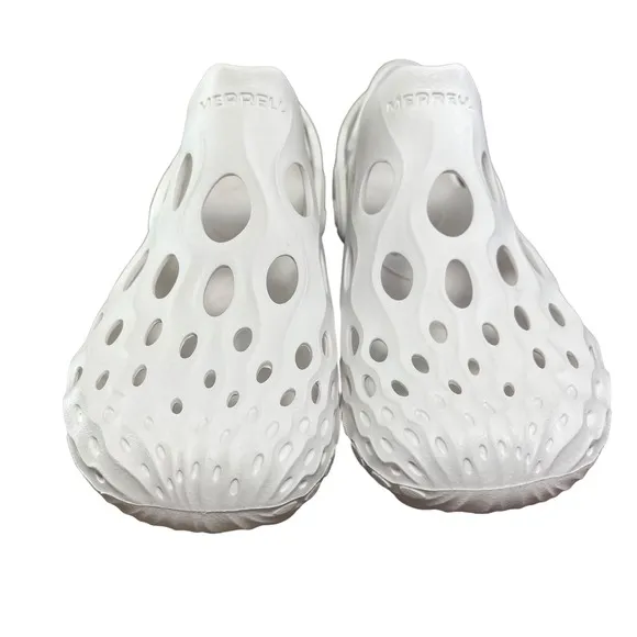 Merrell Boys Hydro Moc Drift Water Hiking Sandals White Size 7/Women Size 8.5