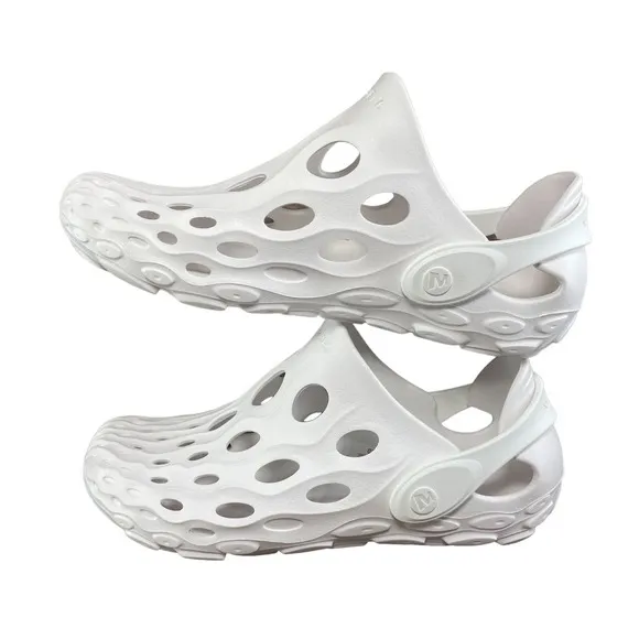 Merrell Boys Hydro Moc Drift Water Hiking Sandals White Size 7/Women Size 8.5