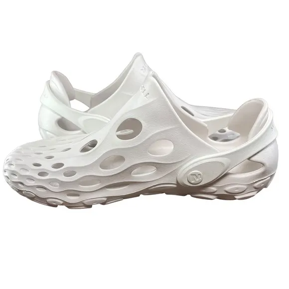 Merrell Boys Hydro Moc Drift Water Hiking Sandals White Size 7/Women Size 8.5