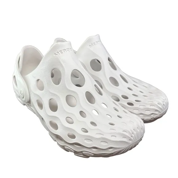 Merrell Boys Hydro Moc Drift Water Hiking Sandals White Size 7/Women Size 8.5