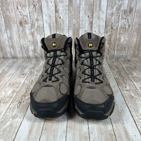 Merrell‎ Hiking Boots Waterproof Trail Outdoor Adventure Mid-Top Mens Size 14