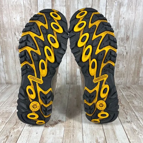 Merrell‎ Hiking Boots Waterproof Trail Outdoor Adventure Mid-Top Mens Size 14