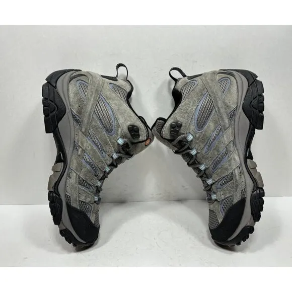 Merrell Moab 2 Mid Womens Size 9 Granite Waterproof Vibram Hiking J06054 Boots