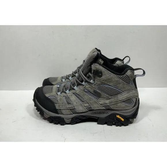 Merrell Moab 2 Mid Womens Size 9 Granite Waterproof Vibram Hiking J06054 Boots