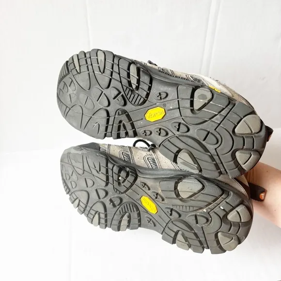 Merrell Moab 3 Goretex Hiking Boots Mens 8.5 Brown Waterproof Low Top Sneakers