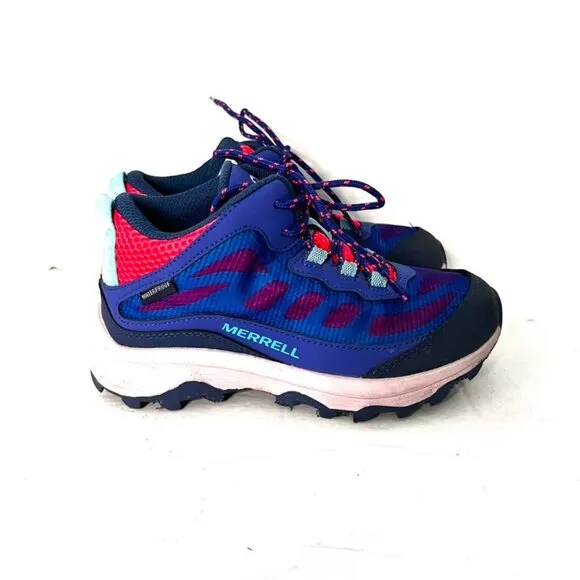 merrell Moab Speed Mid Waterproof Hiking Boots kid
