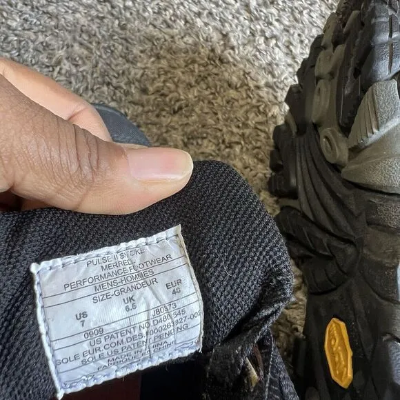 Merrell Pulse II 2 Women's Hiking Boots WATERPROOF Mid Vibram Mens 7 Women’s 9