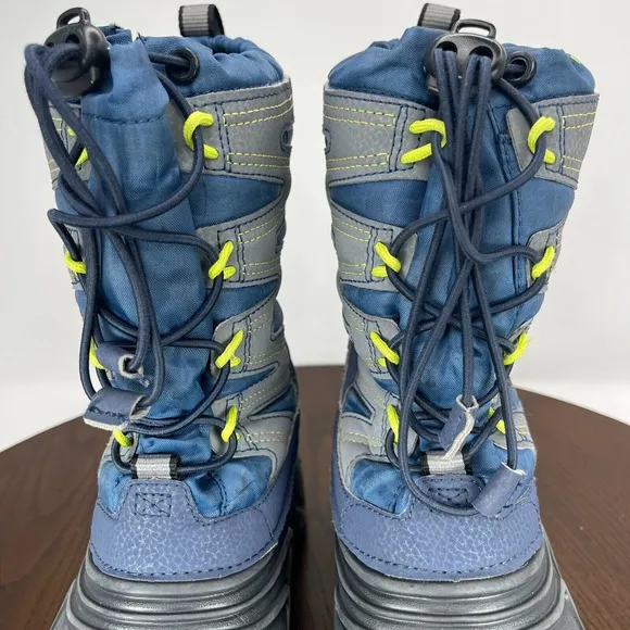 Merrell Quest Lite 3.0 Boots Big Kids 5M Blue Gray Waterproof Snow Shoe MK265031