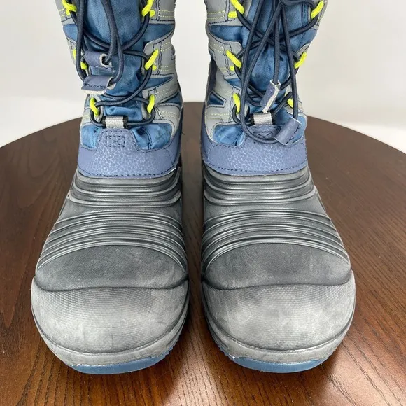 Merrell Quest Lite 3.0 Boots Big Kids 5M Blue Gray Waterproof Snow Shoe MK265031