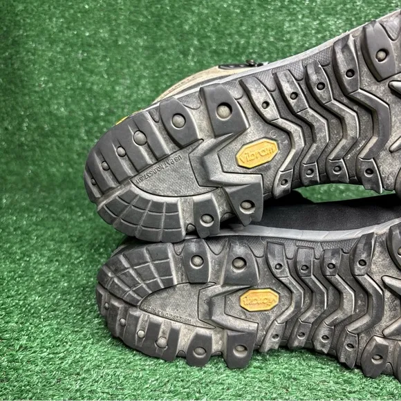Merrell Thermo Boots Mens Sz 13 Gray Leather Hiking Waterproof Thinsulate 200G