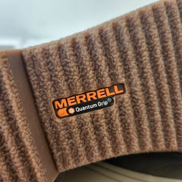 Merrell Womens Size 7. 5 Haven Polar Waterproof Mid Lace Winter Boots Olive Gray