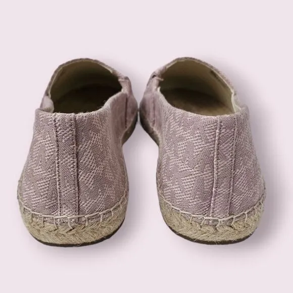 MICHAEL KORS Kendrick Espadrille Slip On Flats Women’s Size 7 US Pink NEW