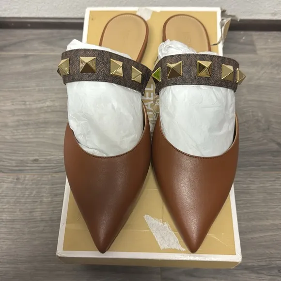 Michael Kors Women's Wren Studded Slip-On Flats