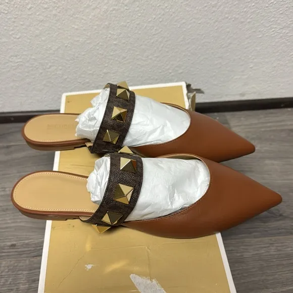 Michael Kors Women's Wren Studded Slip-On Flats