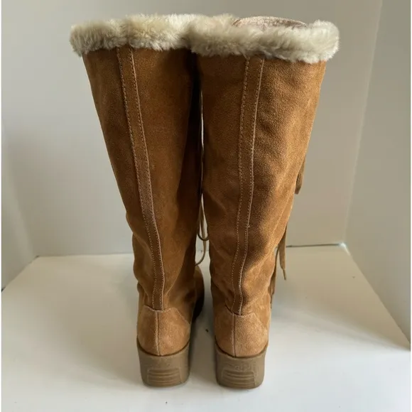 Michael Michael Kors Crosby Suede Boots. Size 7.5