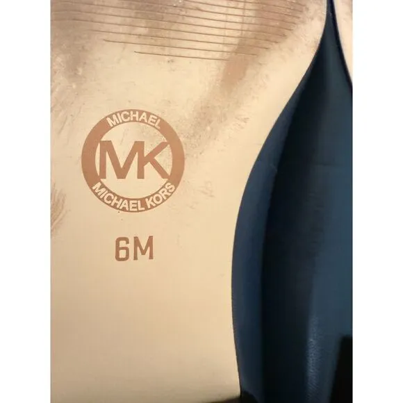 MICHAEL Michael Kors Dylan Navy Blue Ballet Flats Size 5.5