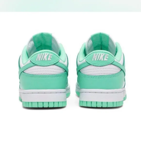 Mint Green and White Sneakers