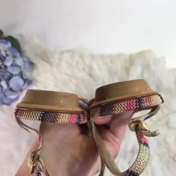Missoni Womens Knit Slingback Ballet Flats Pointed Toe EU 37 / 7