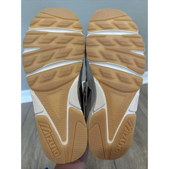 Mizuno Sky Medal Retro Classic Fashion Trainers Beige White US9.5/UK8.5/EU42.5