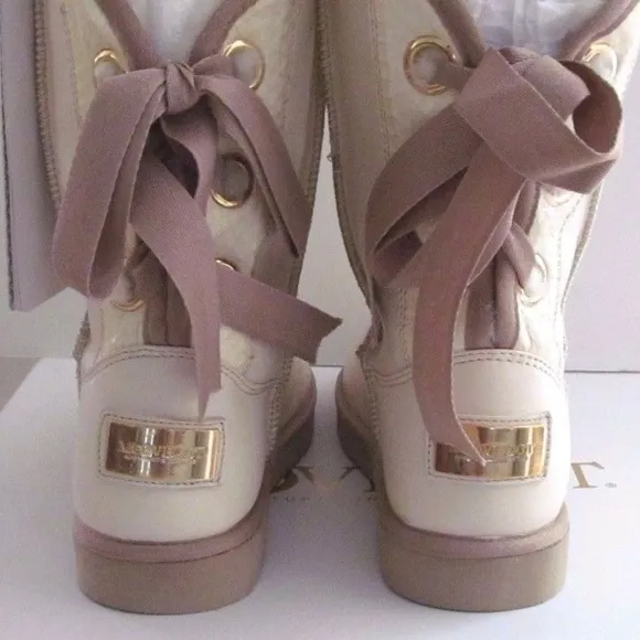 Moov Culture Leather &amp; Shearling Boots