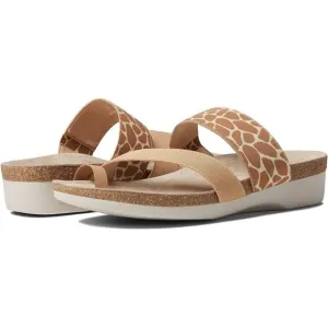 Munro Sandals Aries Sand Giraffe Slip On Shoes