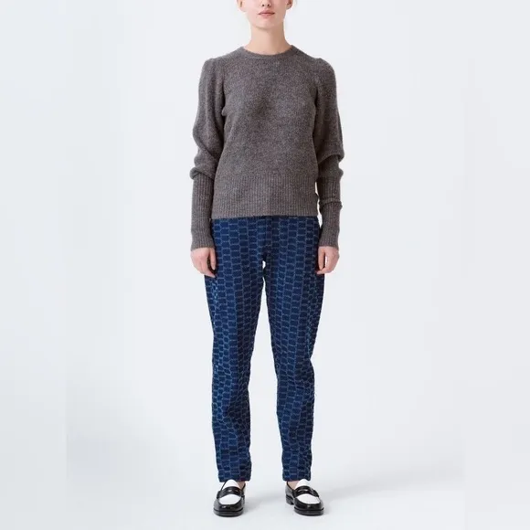 Munthe Riggs Patchwork Indigo Boyfriend Jeans