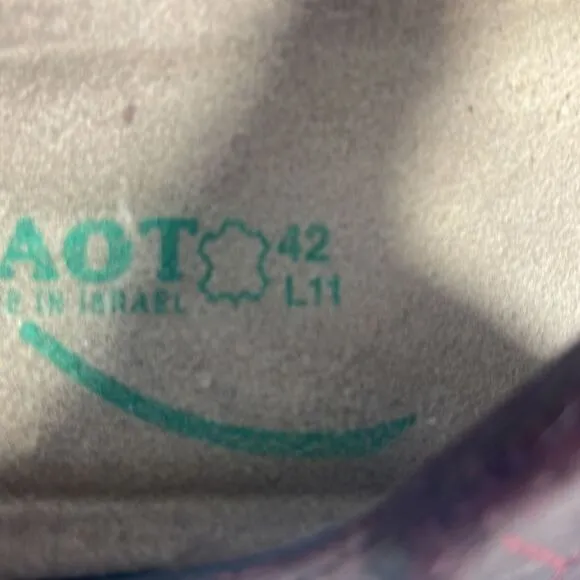 Naot Rongo Slingback Mary Jane Flats Sz 42/11
