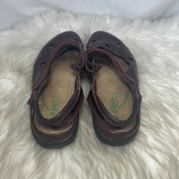 Naot Rongo Slingback Mary Jane Flats Sz 42/11