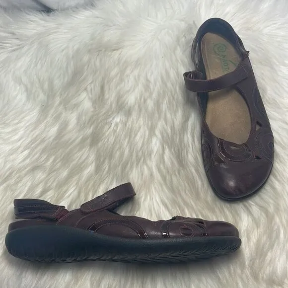 Naot Rongo Slingback Mary Jane Flats Sz 42/11