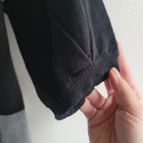 NATION LTD, Cotton/Alpaca Blend Lightweight Sweater,3/4 Sleeve, Size‎ Small