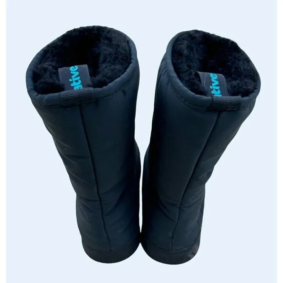 NATIVE Kids Youth Save the Duck Lhotse Winter Snow Boots Size 5