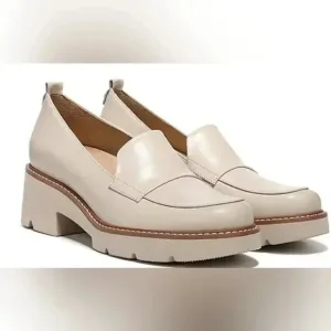 Naturalizer 10 Leather Slip-On Minimalist Preppy Classic Lugsole