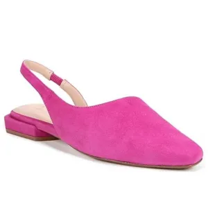 Naturalizer 27 EDIT Avrie Suede Slingback Block Heel Flats