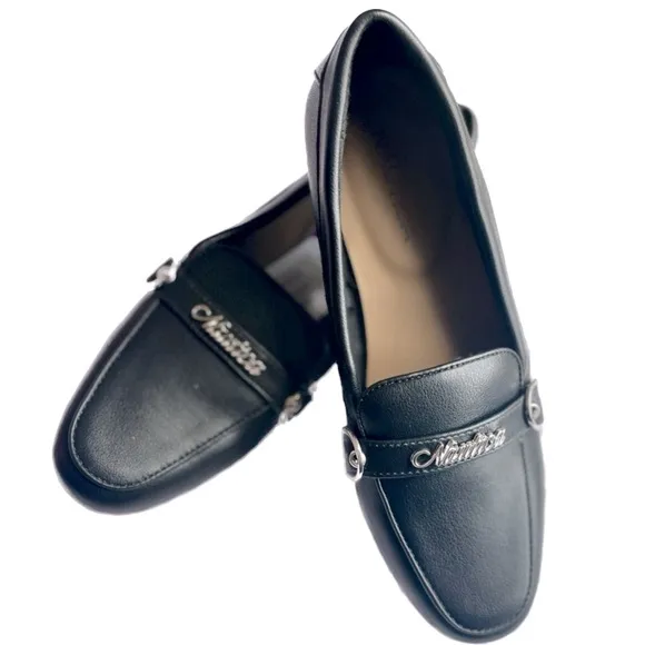 Nautica Black Denehoe Loafers, Women’s Size 6.