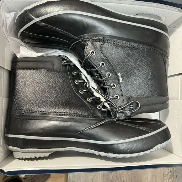 NAUTICA Mens Duck Waterproof Shell Snow &amp; Rain Boot sz 15 Wide NEW #Box H283