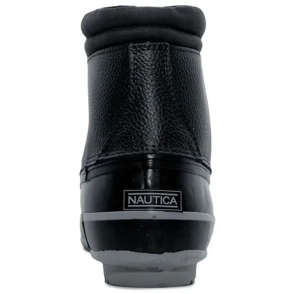 NAUTICA Mens Duck Waterproof Shell Snow &amp; Rain Boot sz 12 Wide NEW #H431