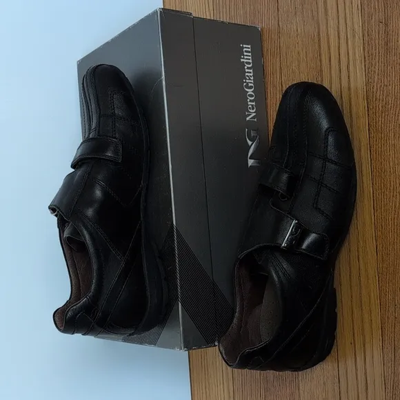 Nero Giardini NG Italian Loafers w/ Buckle 'Sharp' NIB 9
