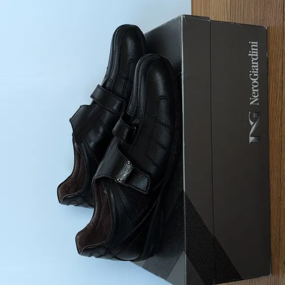 Nero Giardini NG Italian Loafers w/ Buckle 'Sharp' NIB 9