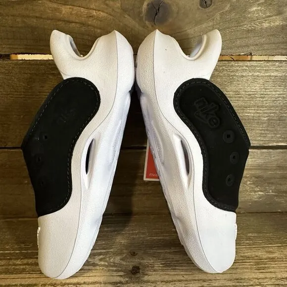 New $55 Little Kids Nike Aqua‎ Swoosh Water/Land Blk/White Shoes Sandals Size 7C