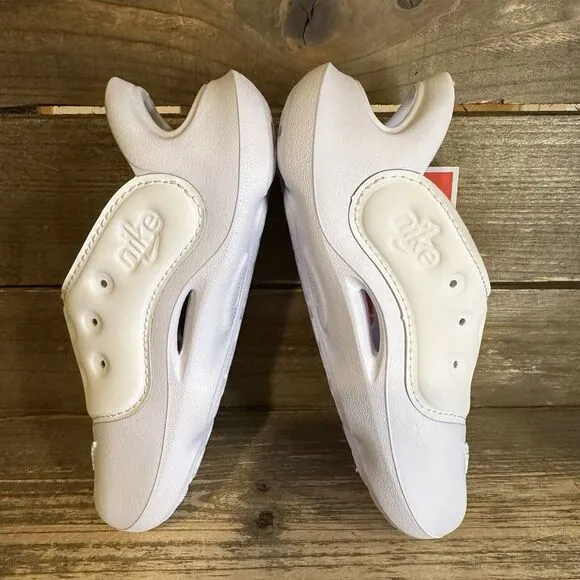New $55 Little Kids Nike Aqua Swoosh Water/Land‎ White Shoes Sandals Size 7C