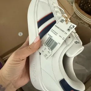 New Adidas Grand Court 2.0 White Sneakers