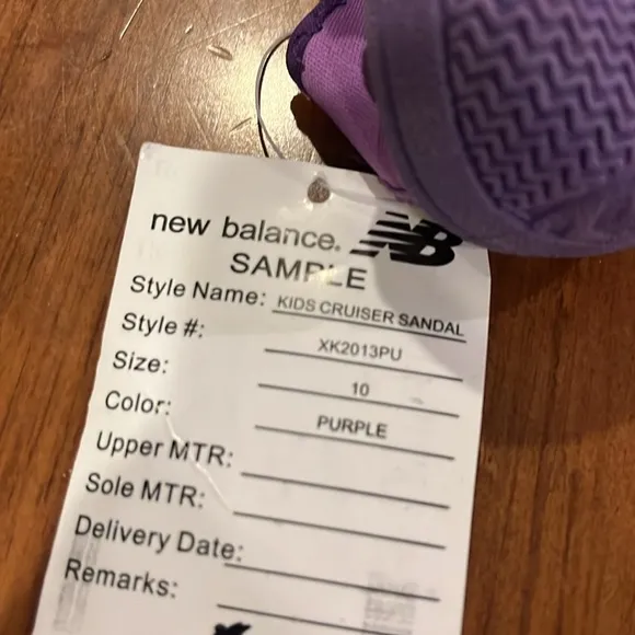 New Balance Kids Cruiser Sandals Water Shoes new Toddlers Size 10 Girls