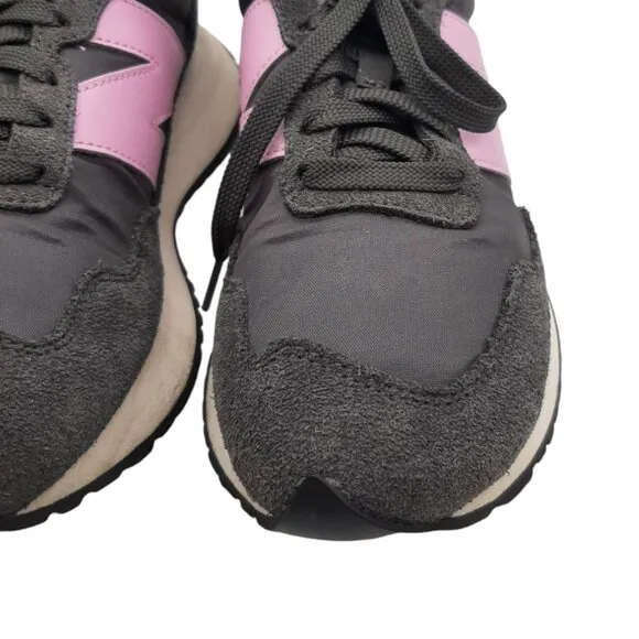 New Balance Women's 237 Gray &amp; Pink/Lilac Sneakers SZ 9