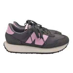 New Balance Women's 237 Gray &amp; Pink/Lilac Sneakers SZ 9