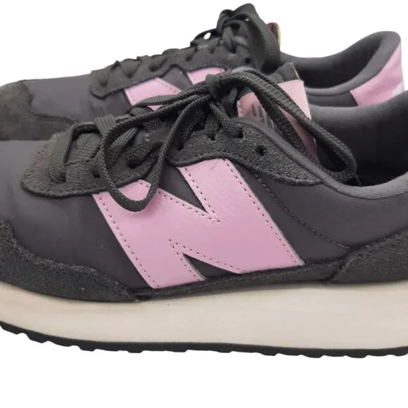 New Balance Women's 237 Gray &amp; Pink/Lilac Sneakers SZ 9