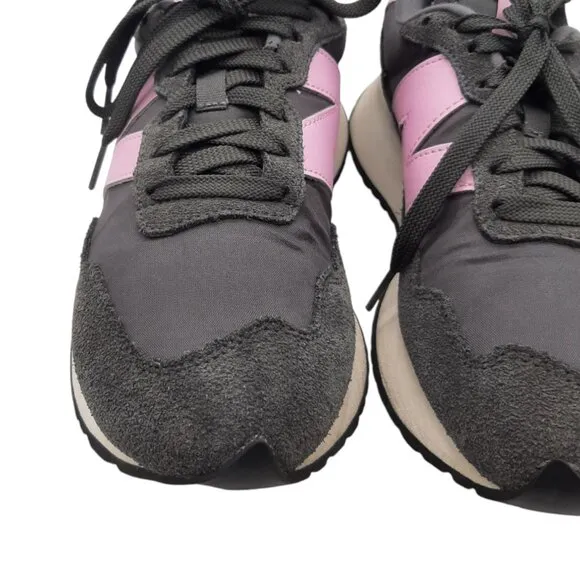 New Balance Women's 237 Gray &amp; Pink/Lilac Sneakers SZ 9